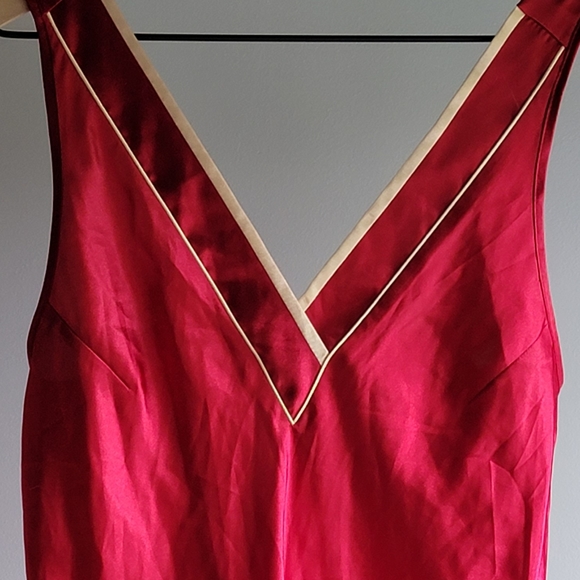 Jones New York | Red Babydoll Slip Lingerie Dress Y2K - Picture 2 of 5